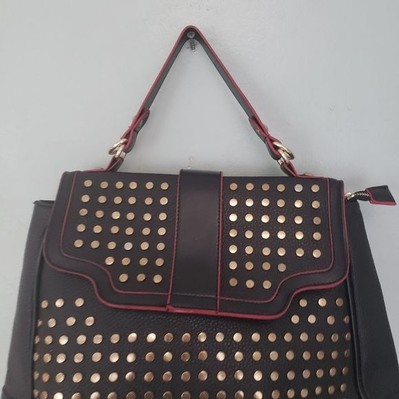 Revolution Black and Gold Studded Bag - Picture 14 of 15